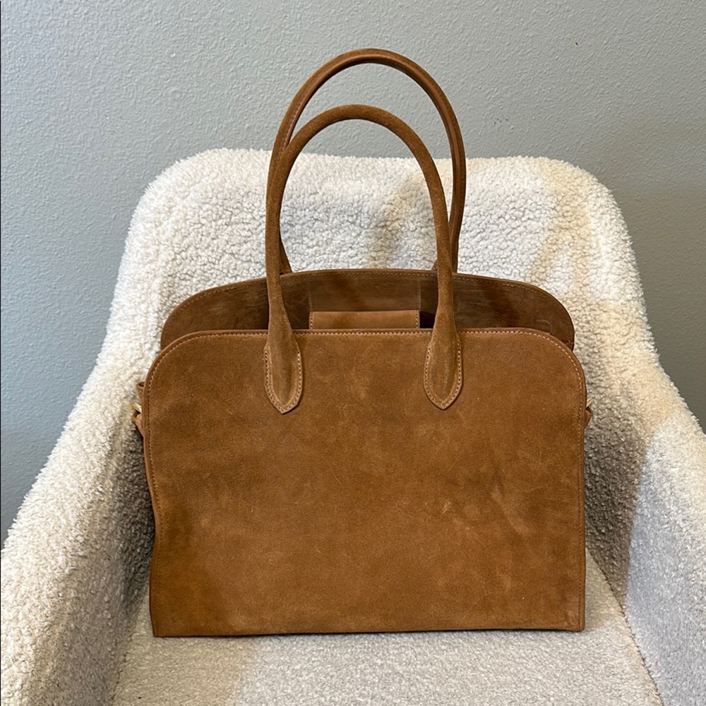 Claudia Firenze Suede Tote Satchel (NWOT)